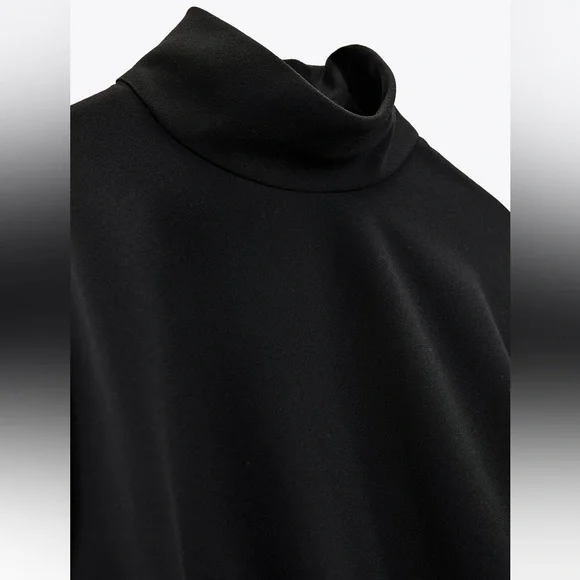 ✨SALE✨ ZARA HIGH COLLAR MIDI DRESS ✨SALE✨ - Picture 6 of 7